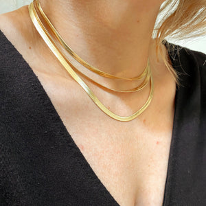 GoldFi - 18k Gold Filled Herringbone Chain
