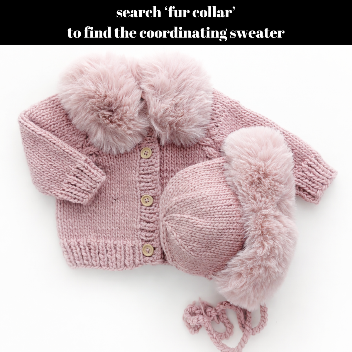 Huggalugs Cuddle Bonnet in Rosy