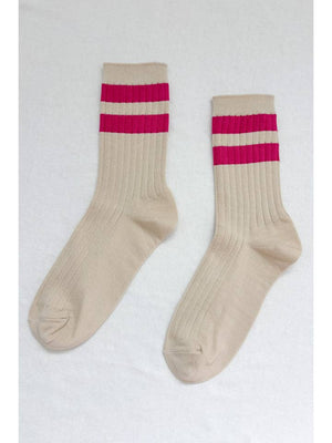 Le Bon Shoppe Her Varsity Socks - Multiple Colors!