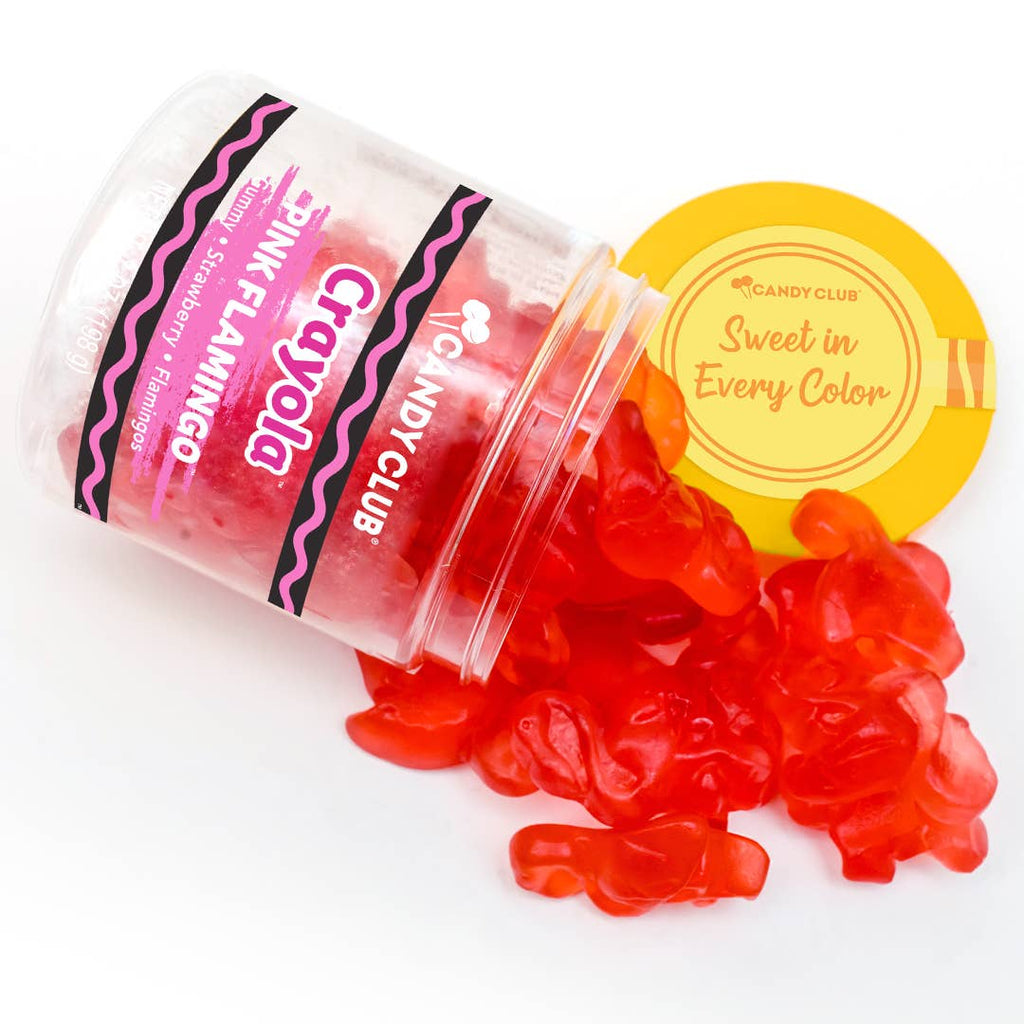 Candy Club Crayola Pink Flamingo Gummies