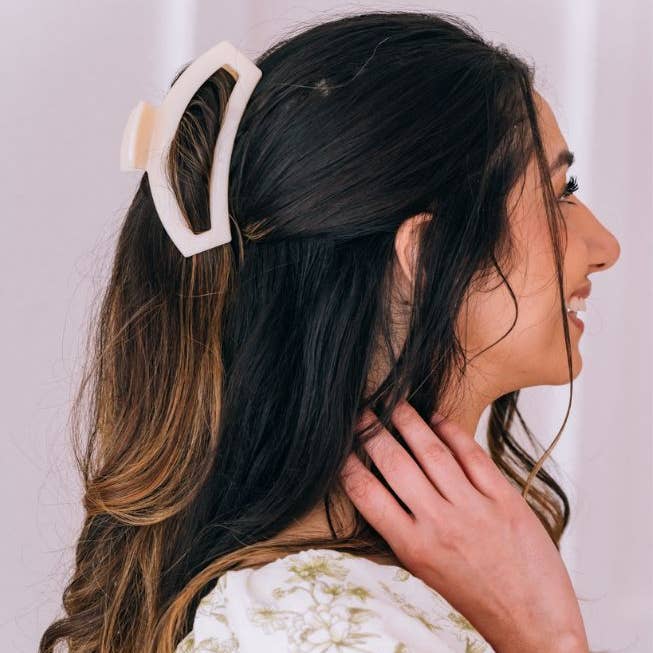 TELETIES Open Hair Medium Clip - Multiple Colors/Sizes!