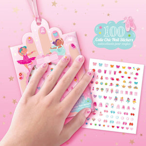 Girl Nation Cutie Chic Nail Stickers -100+ Pretty Ballerinas Stickers