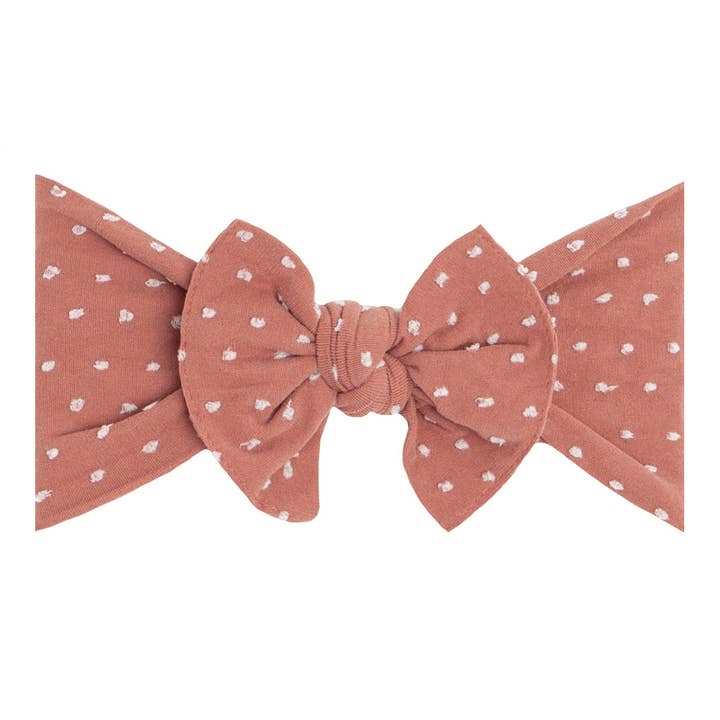 Baby Bling Shabby Dot Knot Headband-Multiple Colors!