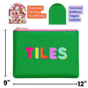 Aspen Lane Mahjong Tile Storage Bag Mahjong Gift | 4 Colors *NEW