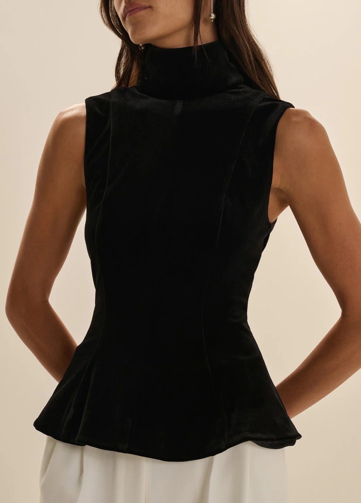 Favorite Daughter The Sylvie Top in Black
