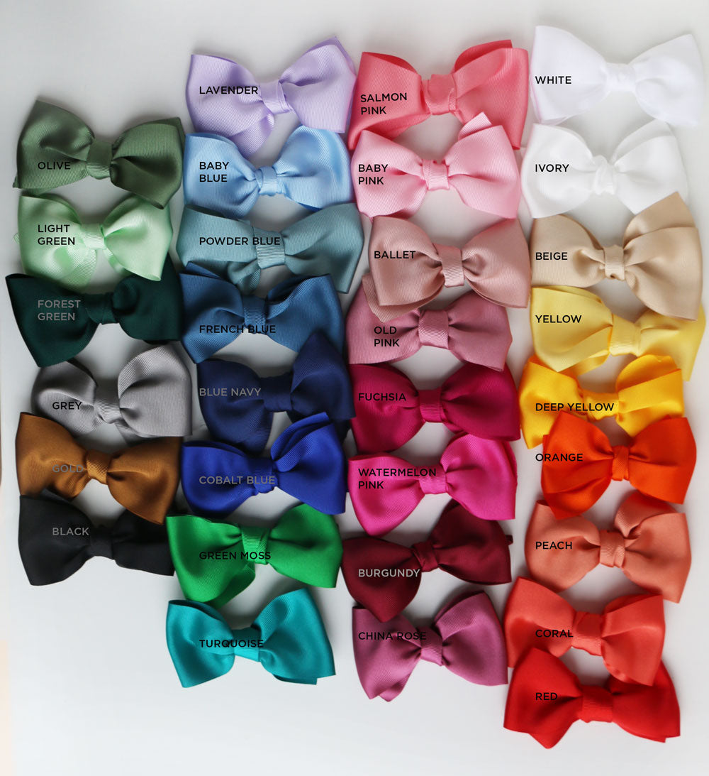 Eva's House Big Grosgrain Bow - Multiple Colors!