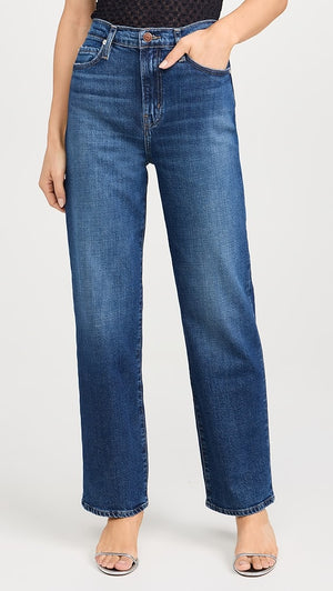 Le Jane Ankle Straight Jean in Othello