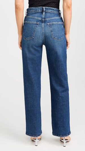 Le Jane Ankle Straight Jean in Othello