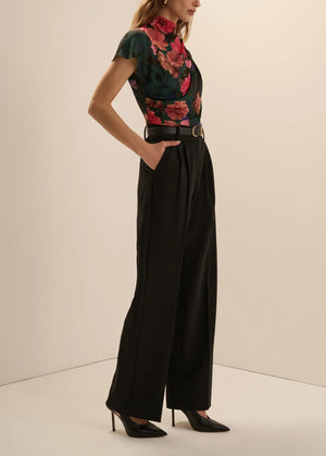 Favorite Daughter The Graceful Top in Gemstone Floral
