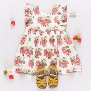 Pink Chicken Elsie Dress in Wild Strawberries