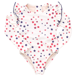 Pink Chicken Rachel Swimsuit in Patriotic Stars