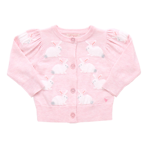 Pink Chicken Baby Constance Sweater in Bunny