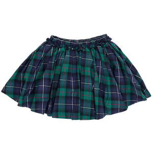 Pink Chicken Gianna Skirt in Green Tartan