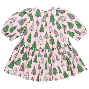 Pink Chicken Fiona Dress in Pink Trees