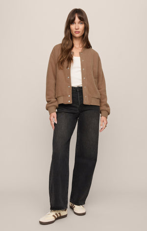 Z Supply Palmer Jacket in Light Toffee