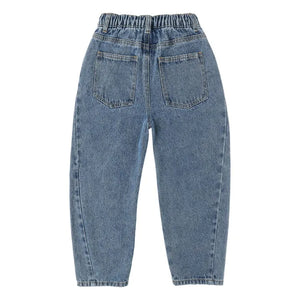 Rylee & Cru Barrel Jean in Indigo