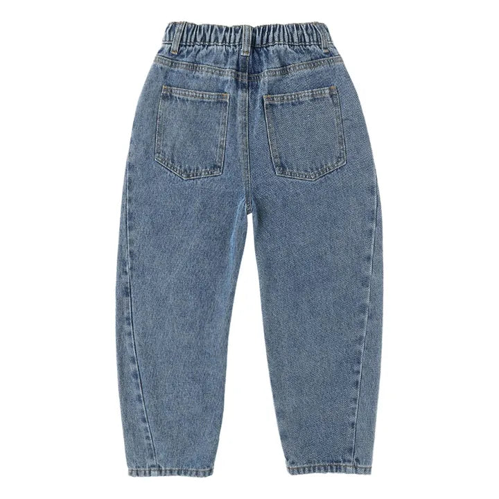 Rylee & Cru Barrel Jean in Indigo