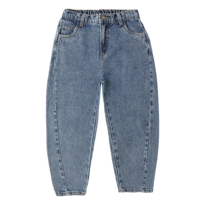 Rylee & Cru Barrel Jean in Indigo