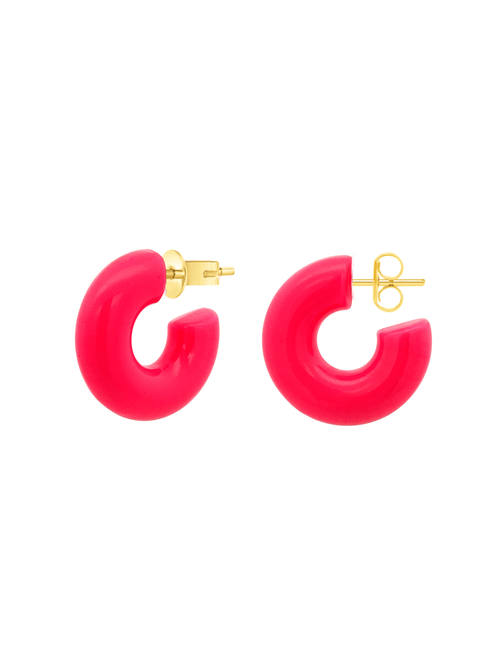 LeMel Tube Hoop Earrings - Multiple Colors!
