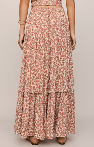 Z Supply Mora Maxi Skirt in Sandshell