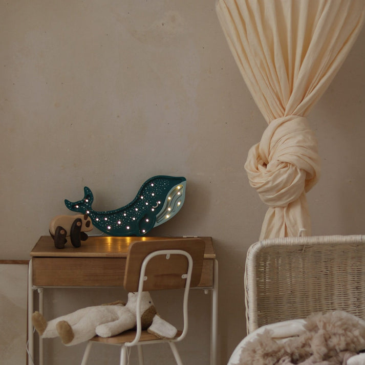 Colorful Dreams Little Lights Whale Lamp