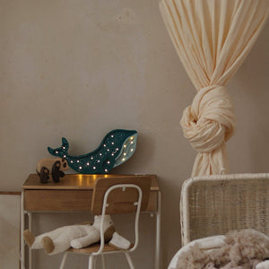 Colorful Dreams Little Lights Whale Lamp