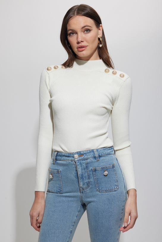 Generation Love Paloma Sweater in Cream