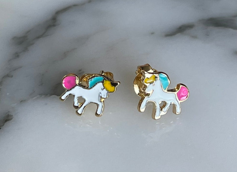 Jack and Jewelz Unicorn Earrings