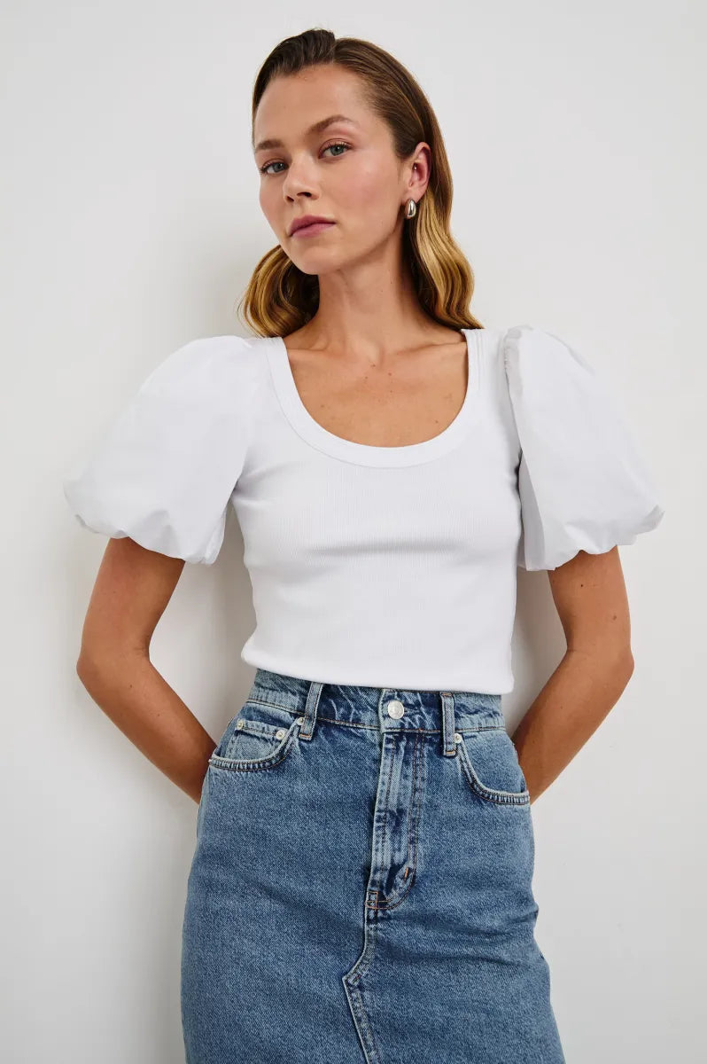 Rails Hallie Top in White