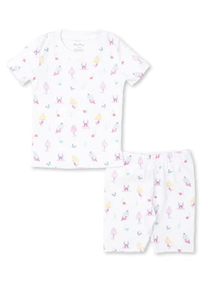 Kissy Kissy Short Snug Fit Pajama Set in Mermaids Under the Sea