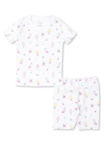 Kissy Kissy Short Snug Fit Pajama Set in Mermaids Under the Sea