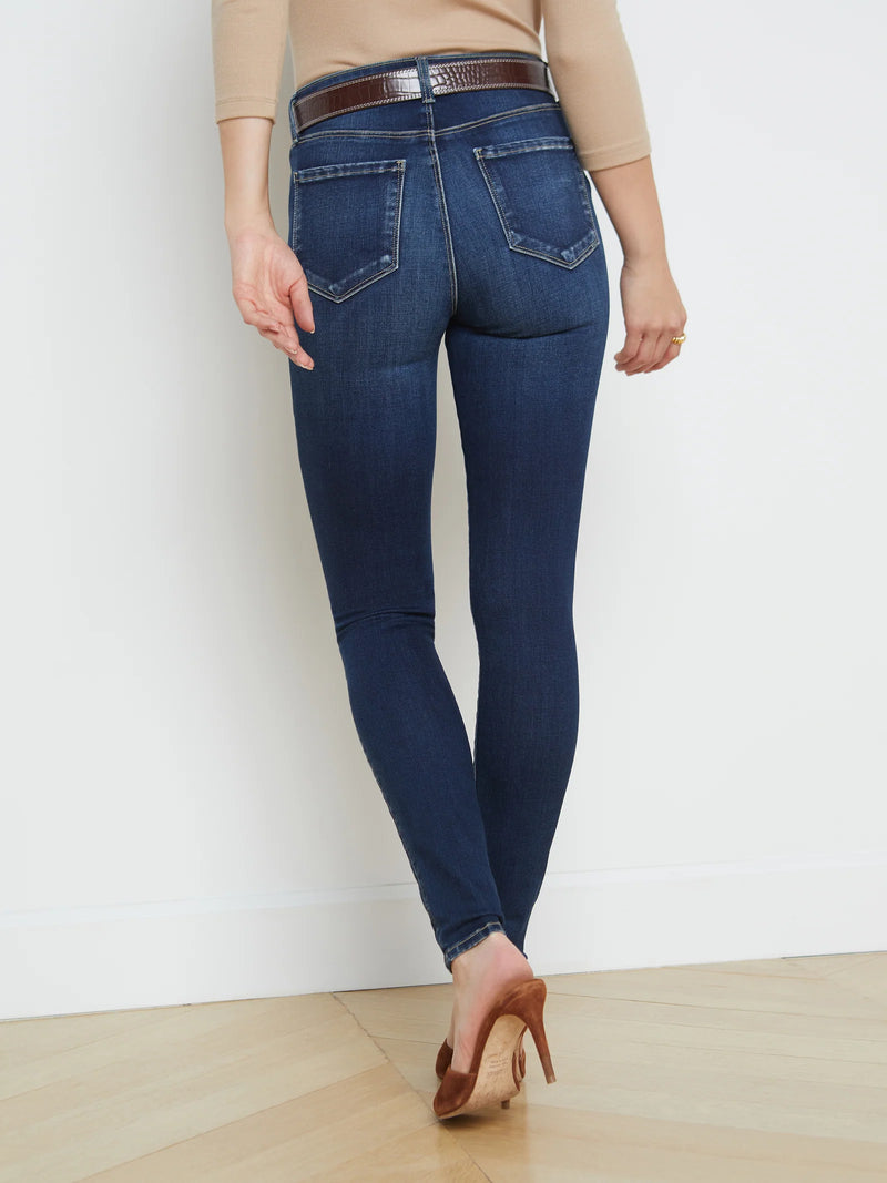 CRUSH BOUTIQUE SKINNY JEANS SPRING 2025 LAGENCE MAGUERITE HIGH RISE SKINNY BLUE