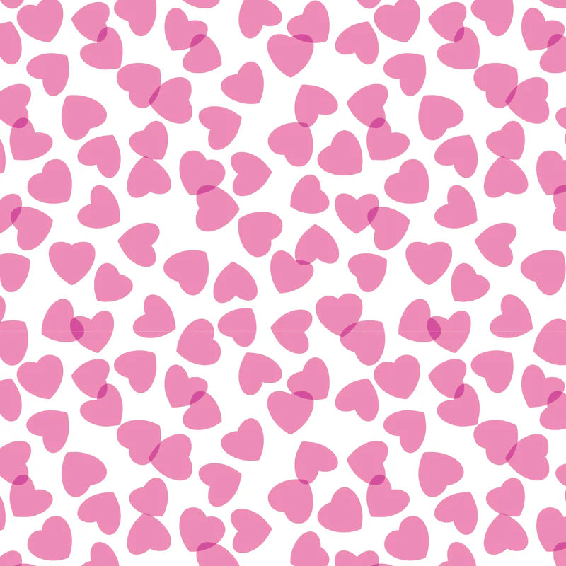 Lila + Hayes Ava Pajama Set in Pink Confetti Hearts
