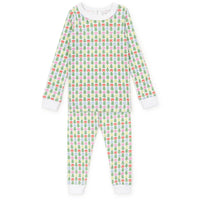 Lila + Hayes Ava Pajama Set in Tree Topper Bows