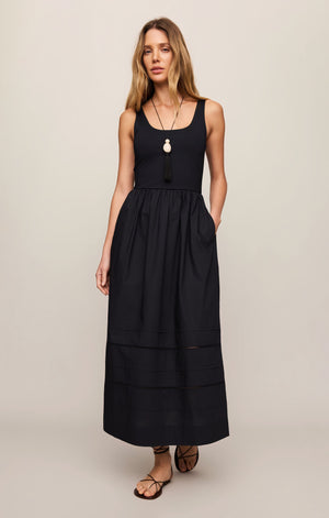 Z Supply Johanna Midi Dress in Black