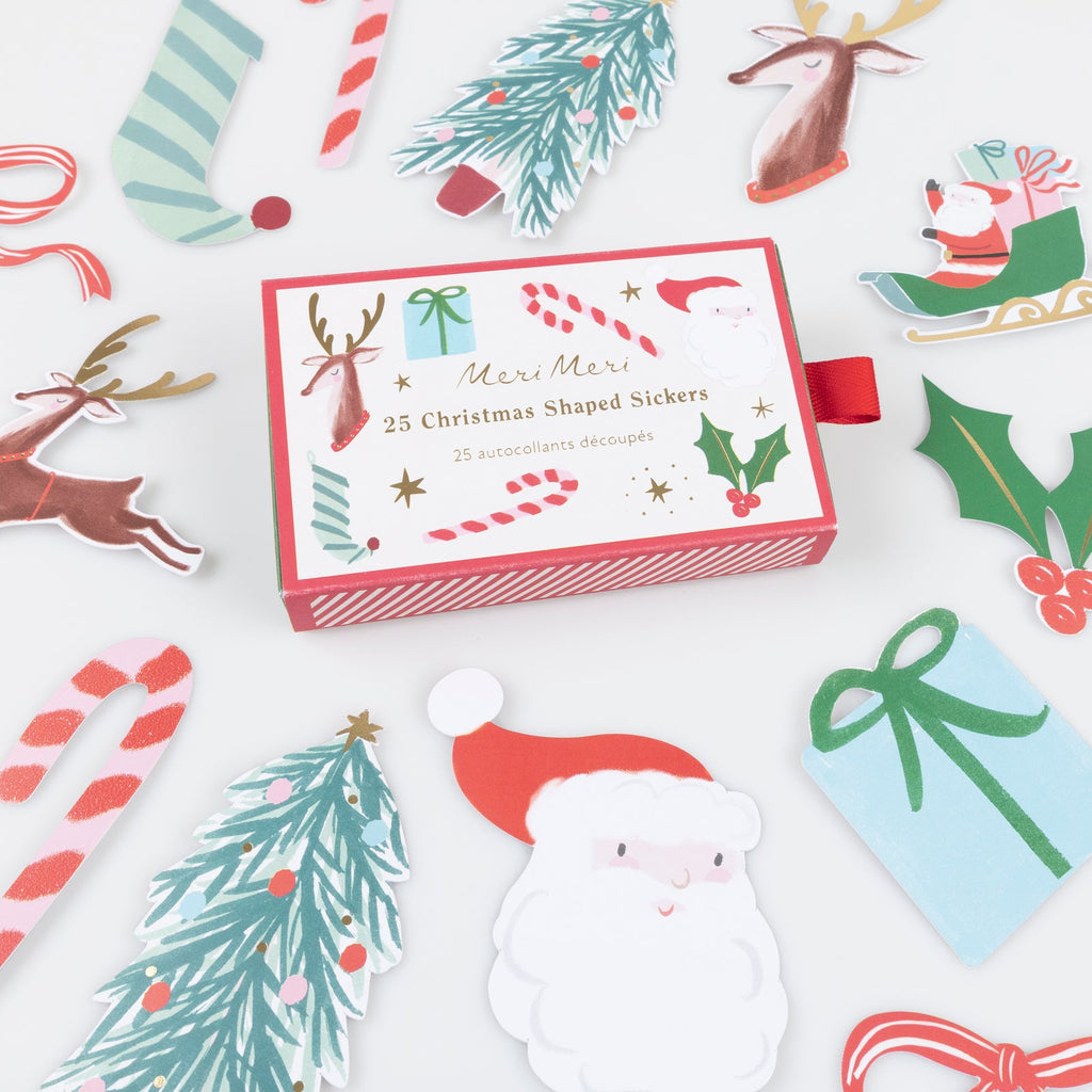 Meri Meri Christmas Shaped Stickers