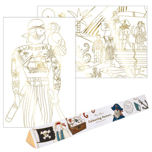Meri Meri Pirate Coloring Posters