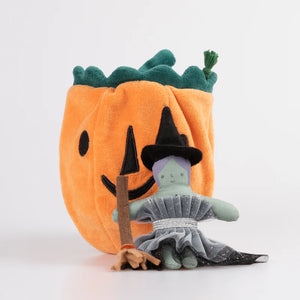 Meri Meri Pumpkin Witch Mini Doll