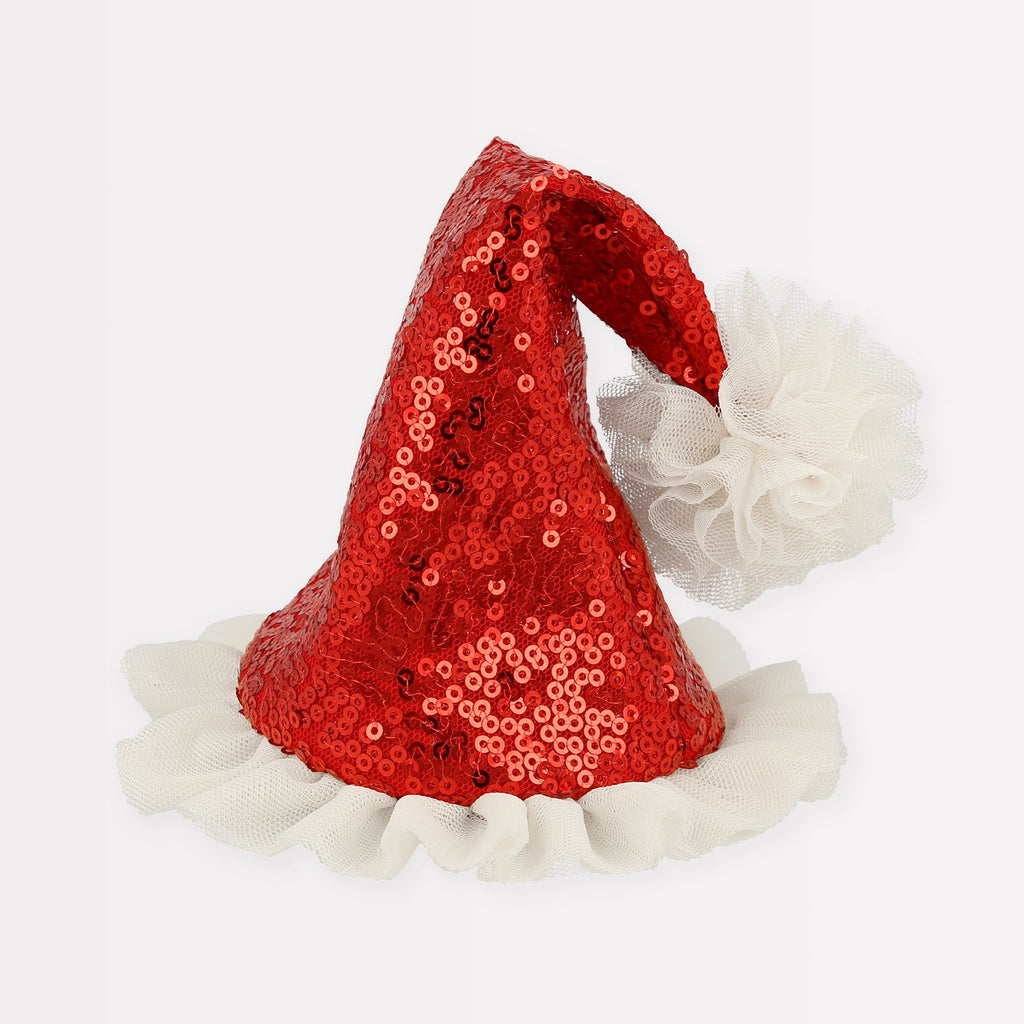 Meri Meri Sequin Santa Hair Clip