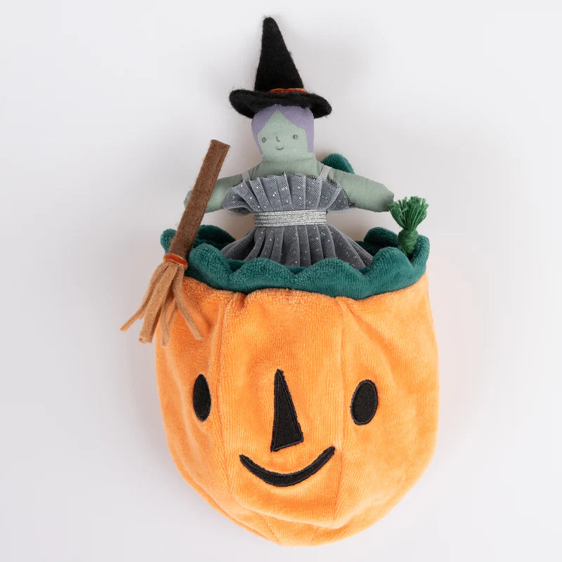 Meri Meri Pumpkin Witch Mini Doll