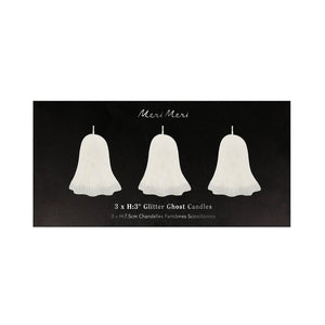 Meri Meri Glitter Dipped Ghost Candles