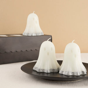 Meri Meri Glitter Dipped Ghost Candles