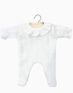 Minikane Babies Camille White Sleepsuit for 11" Dolls