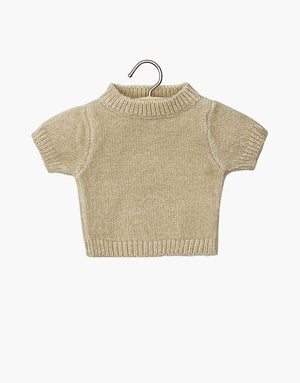Minikane Babies Knit Top for 11" Doll in Cream