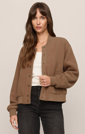 Z Supply Palmer Jacket in Light Toffee