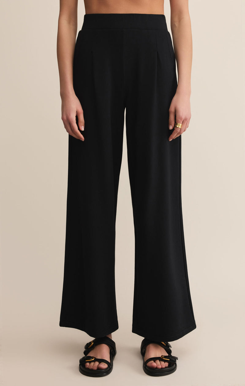Z Supply Round Trip Pant in Black