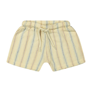 Riffle Amsterdam Zuri Short in Linen Stripe