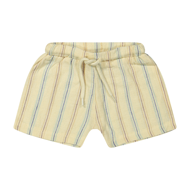 Riffle Amsterdam Zuri Short in Linen Stripe