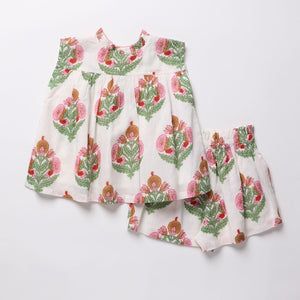 Pink Chicken Misha Set in Pink Bellflower