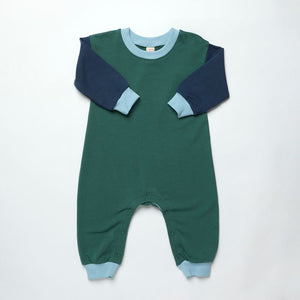 Coop Kids By Pink Chicken Runaround Jumpsuit in Green Color Block